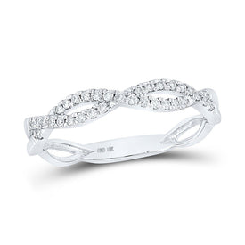 Dazzling Diamond Delight Stackable Band - Splendid Jewellery