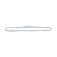 Load image into Gallery viewer, Dazzling Diamond Delight White Gold Fashion Bracelet - 2 Carat Total Weight - Splendid Jewellery