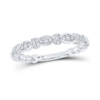 Dazzling Diamond Elegance Stackable Band - Splendid Jewellery