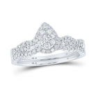Dazzling Diamond Elegance Wedding Ring Set - Splendid Jewellery