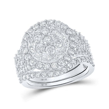 Load image into Gallery viewer, Dazzling Diamond Elegance Wedding Ring Set - Splendid Jewellery