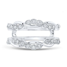 Load image into Gallery viewer, Dazzling Diamond Halo Wrap Enhancer Wedding Band - Splendid Jewellery