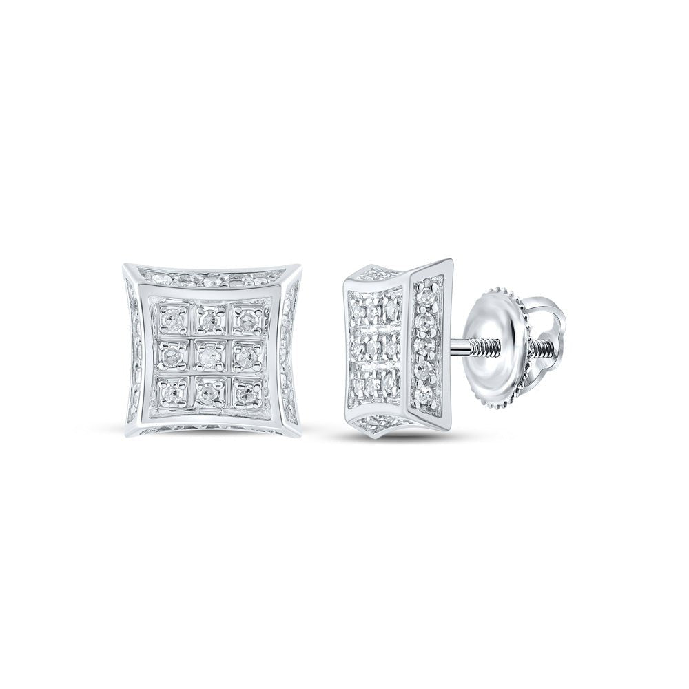Dazzling Diamond Kite Square Earrings - Splendid Jewellery