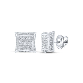 Dazzling Diamond Kite Square Earrings - Splendid Jewellery