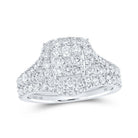 Dazzling Diamond Majesty Wedding Ring Set - Splendid Jewellery