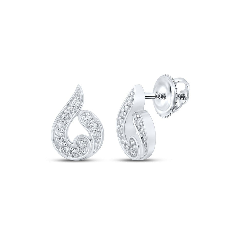Dazzling Diamond Teardrop Earrings - Splendid Jewellery