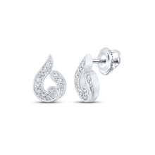 Load image into Gallery viewer, Dazzling Diamond Teardrop Earrings - Splendid Jewellery