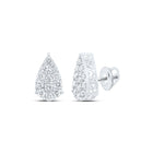 Dazzling Diamond Teardrop Earrings - Splendid Jewellery