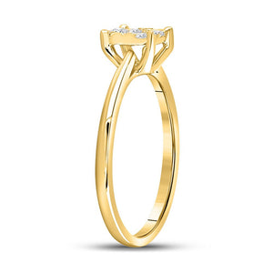 Dazzling Harmony Diamond Cluster Ring - Splendid Jewellery