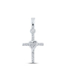 Dazzling Love and Devotion Diamond Cross Pendant - Splendid Jewellery