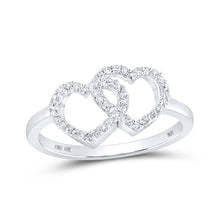 Load image into Gallery viewer, Dazzling Love Diamond Heart Ring - Splendid Jewellery