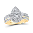 Captivating Cluster of Brilliance Ring - Top View