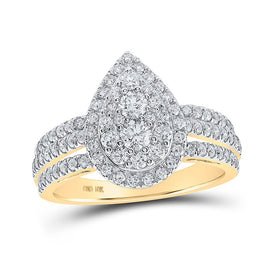 Captivating Cluster of Brilliance Ring - Top View