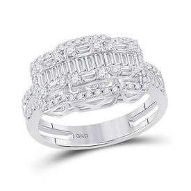 Dazzling Diamond Fusion Ring - Top View