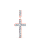 Radiant Spirit Diamond Cross Pendant - Alternate view 1 from Splendid Jewellery
