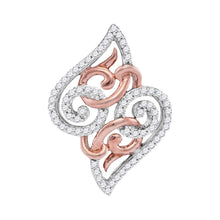 Load image into Gallery viewer, Captivating Curl Diamond Fashion Pendant - Alternate view 1 from Splendid Jewellery