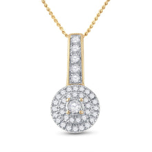 Load image into Gallery viewer, Radiant Love Diamond Pendant product  Top View from Splendid Jewellery