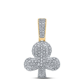 Radiant Queen Diamond Pendant product  Top View from Splendid Jewellery