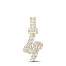 Load image into Gallery viewer, Captivating Heart Cuff Diamond Pendant product  Top View from Splendid Jewellery