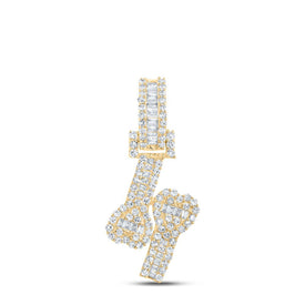 Captivating Heart Cuff Diamond Pendant product  Top View from Splendid Jewellery
