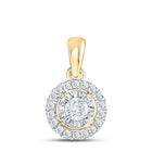 Radiant Romance Diamond Pendant product  Top View from Splendid Jewellery