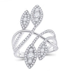 Radiant Brilliance Diamond Fashion Ring - Top View