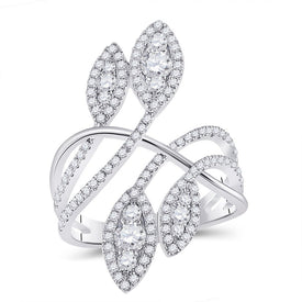 Radiant Brilliance Diamond Fashion Ring - Top View