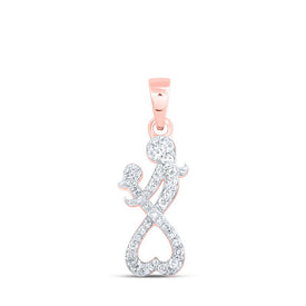 Radiant Love Diamond Pendant - Alternate view 1 from Splendid Jewellery