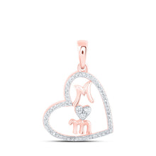 Load image into Gallery viewer, Heartfelt Love Diamond Pendant - Alternate view 1 from Splendid Jewellery