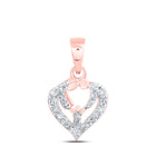 Heartfelt Love Diamond Pendant - Alternate view 1 from Splendid Jewellery