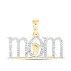 Unconditional Love Diamond Pendant product  Top View from Splendid Jewellery