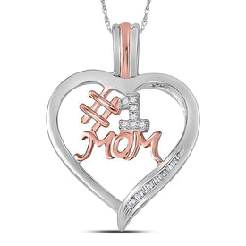 Heartfelt Love Diamond Pendant  Top View from Splendid Jewellery