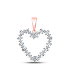 Captivating Love Affair Diamond Pendant - Alternate view 1 from Splendid Jewellery