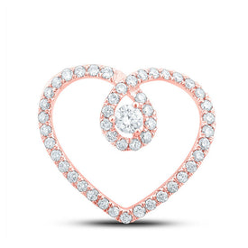 Captivating Love's Embrace Diamond Pendant - Alternate view 1 from Splendid Jewellery