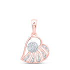 Captivating Love's Embrace Diamond Pendant - Alternate view 1 from Splendid Jewellery