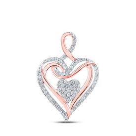 Radiant Love Diamond Pendant - Alternate view 1 from Splendid Jewellery