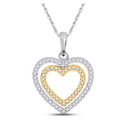 Captivating Love's Embrace Diamond Pendant - Alternate view 1 from Splendid Jewellery
