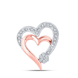 Captivating Love and Diamond Heart Pendant - Alternate view 1 from Splendid Jewellery