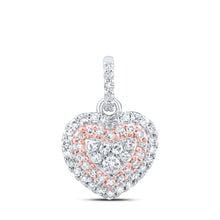 Load image into Gallery viewer, Romantic Harmony Diamond Pendant - Alternate view 1 from Splendid Jewellery