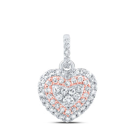 Romantic Harmony Diamond Pendant - Alternate view 1 from Splendid Jewellery