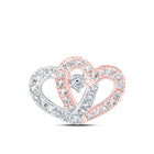 Captivating Love Story Diamond Pendant - Alternate view 1 from Splendid Jewellery