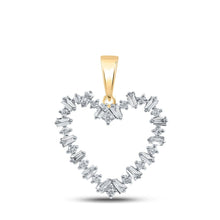 Load image into Gallery viewer, Captivating Love&#39;s Embrace Diamond Pendant product  Top View from Splendid Jewellery