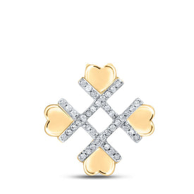 Captivating Love's Embrace Diamond Pendant product  Top View from Splendid Jewellery