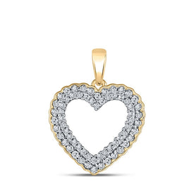 Captivating Love's Embrace Diamond Pendant product  Top View from Splendid Jewellery