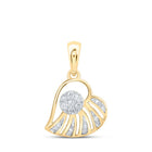 Captivating Love's Brilliance Diamond Pendant product  Top View from Splendid Jewellery