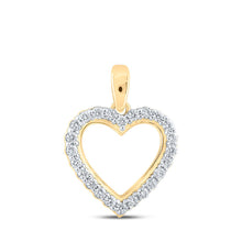Load image into Gallery viewer, Radiant Love Diamond Pendant product  Top View from Splendid Jewellery