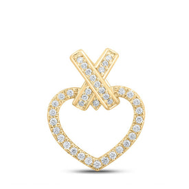Captivating Love and Diamond Heart Pendant product  Top View from Splendid Jewellery