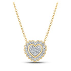 Captivating Love's Embrace Diamond Pendant product  Top View from Splendid Jewellery