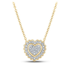 Captivating Love's Embrace Diamond Pendant product  Top View from Splendid Jewellery