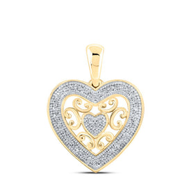 Captivating Love's Embrace Diamond Pendant product  Top View from Splendid Jewellery